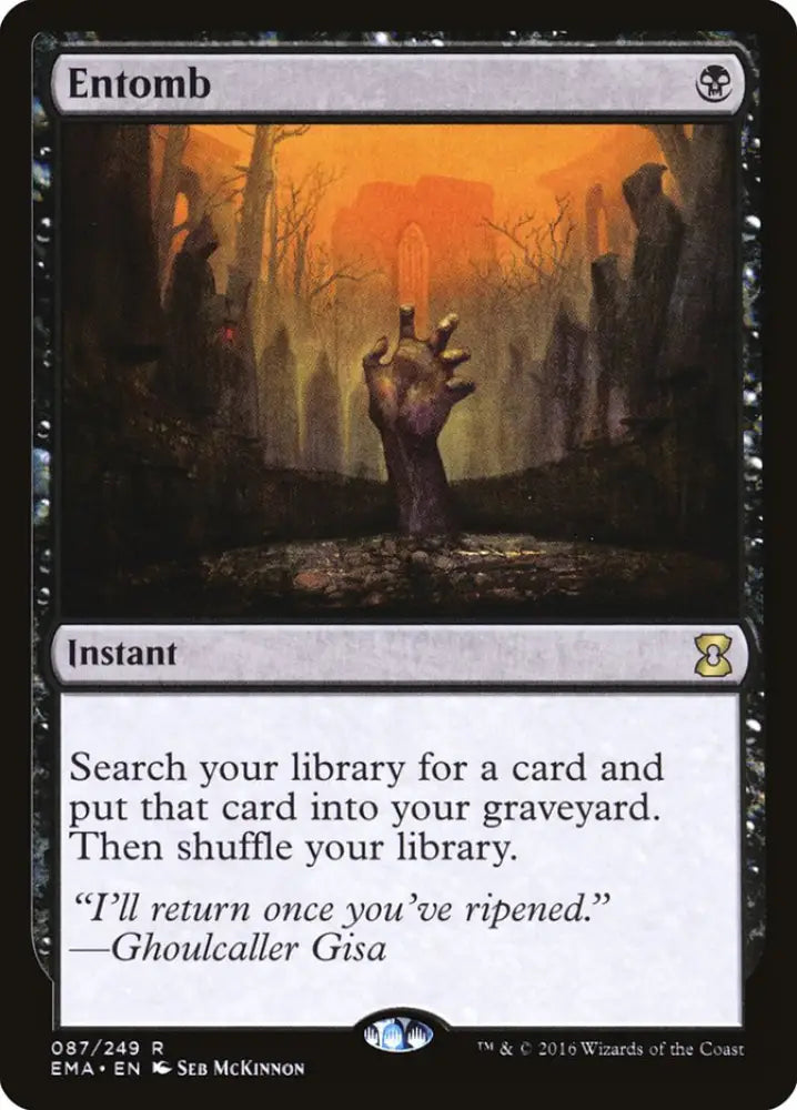 Entomb [Eternal Masters] - MTG Single