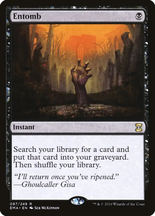 Entomb [Eternal Masters] - MTG Single