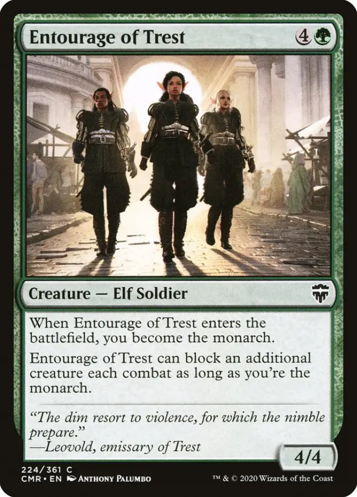 Entourage of Trest [Commander Legends] - MTG Single