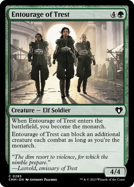 Entourage of Trest [Commander Masters] - MTG Single