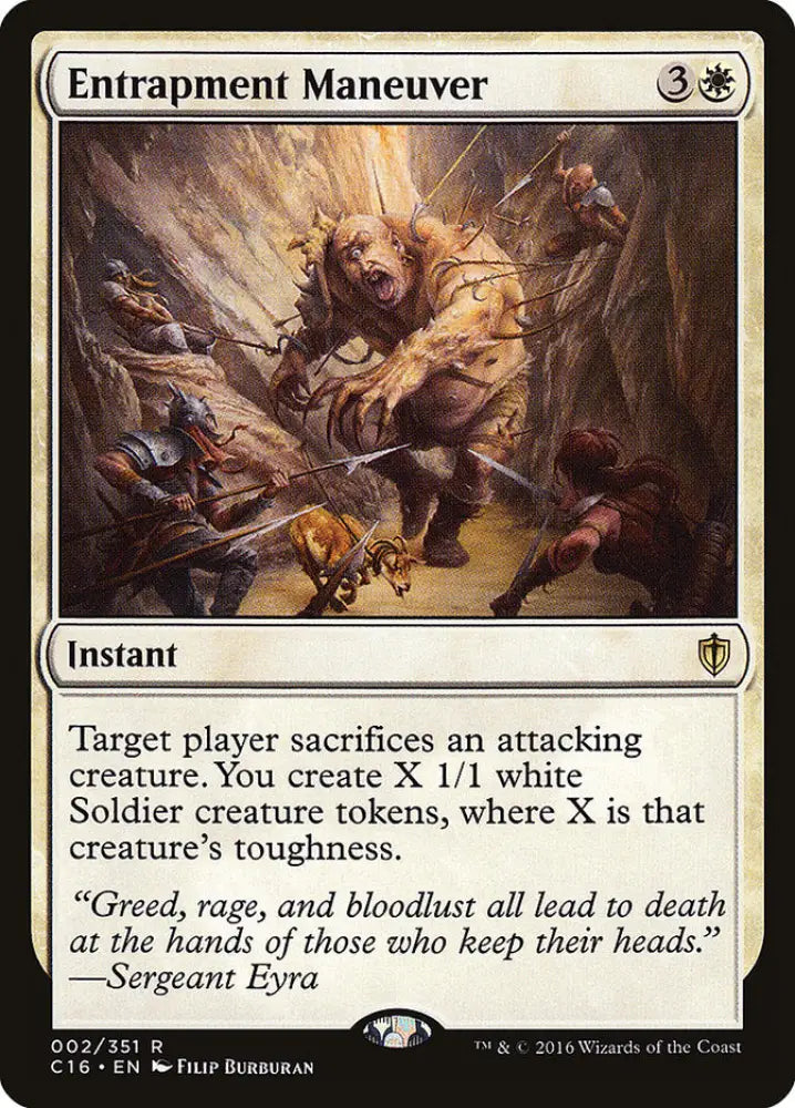 Entrapment Maneuver [Commander 2016] - MTG Single