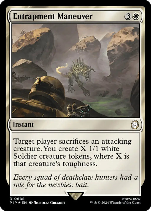 Entrapment Maneuver (Surge Foil) [Fallout] - MTG Single