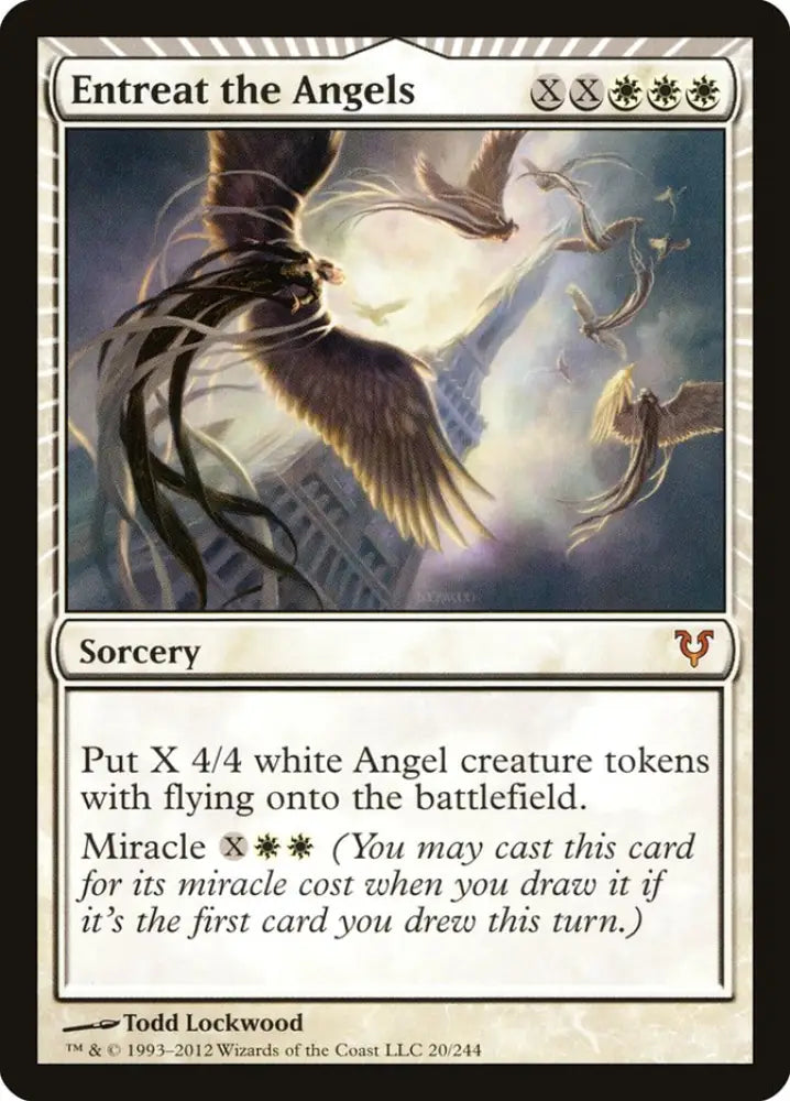 Entreat the Angels [Avacyn Restored] - MTG Single