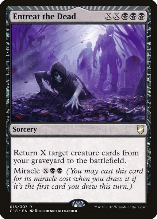 Entreat the Dead [Commander 2018] - MTG Single