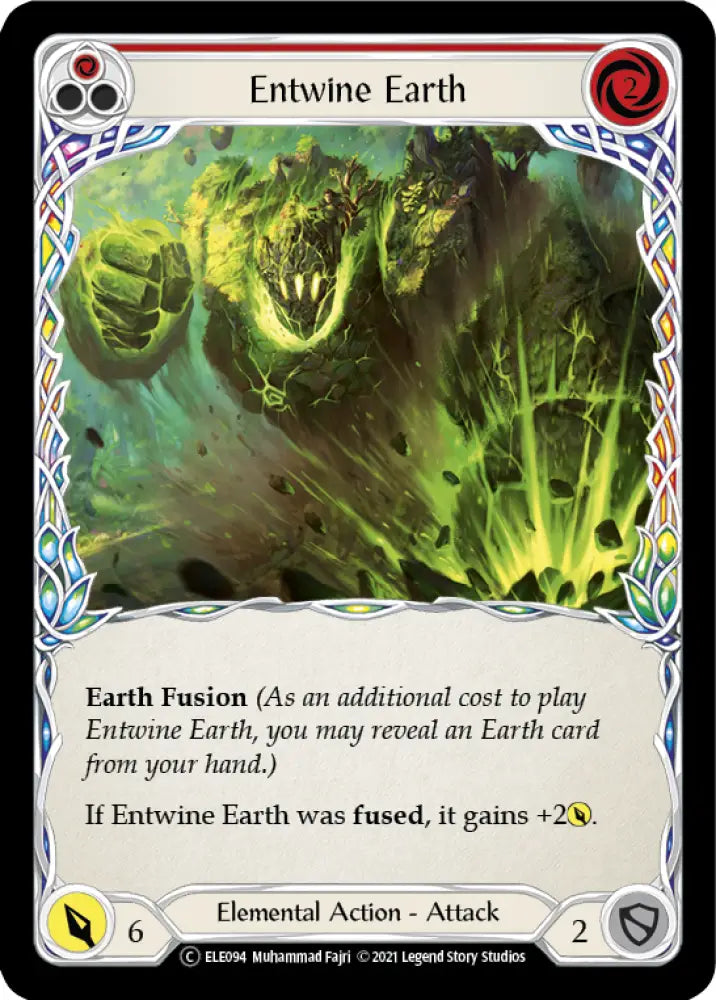 Entwine Earth (Red) [Tales of Aria Unlimited] Unlimited Normal - Flesh And Blood Single