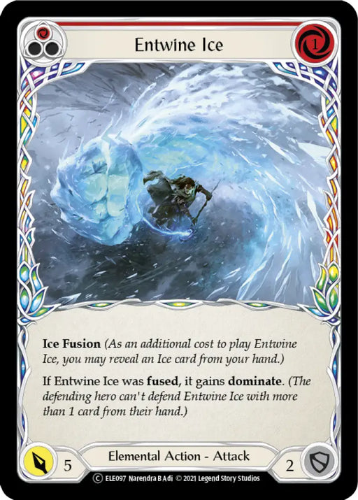 Entwine Ice (Red) [Tales of Aria Unlimited] Unlimited Normal - Flesh And Blood Single