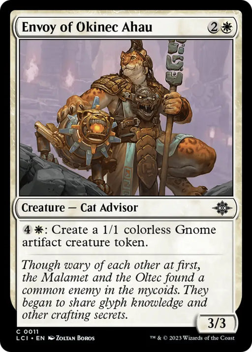 Envoy of Okinec Ahau [The Lost Caverns of Ixalan] - MTG Single