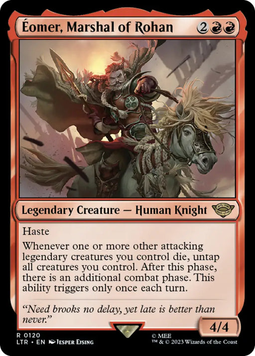 Eomer Marshal of Rohan [The Lord of the Rings: Tales of Middle-Earth] - MTG Single