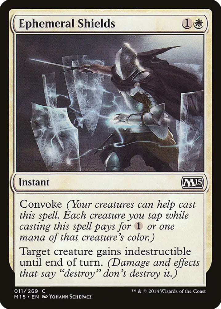 Ephemeral Shields [Magic 2015] - MTG Single