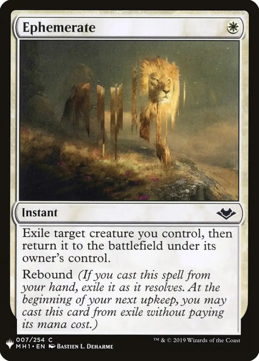 Ephemerate [Mystery Booster] - MTG Single