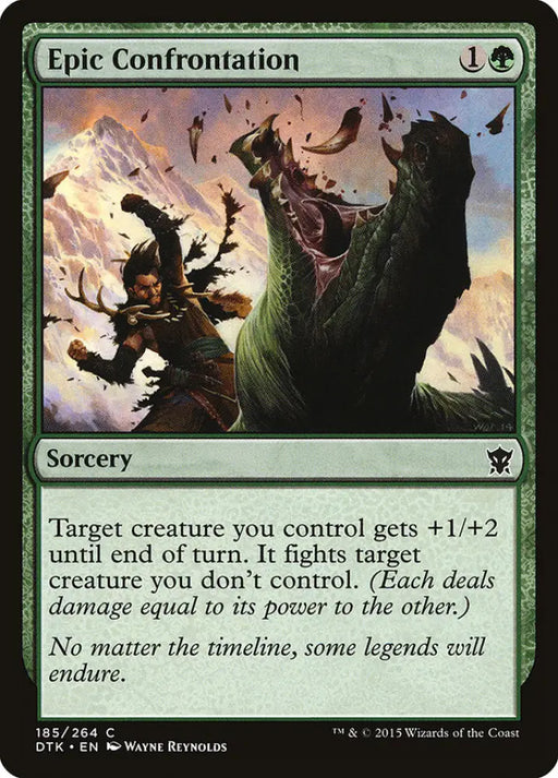 Epic Confrontation [Dragons of Tarkir] - MTG Single
