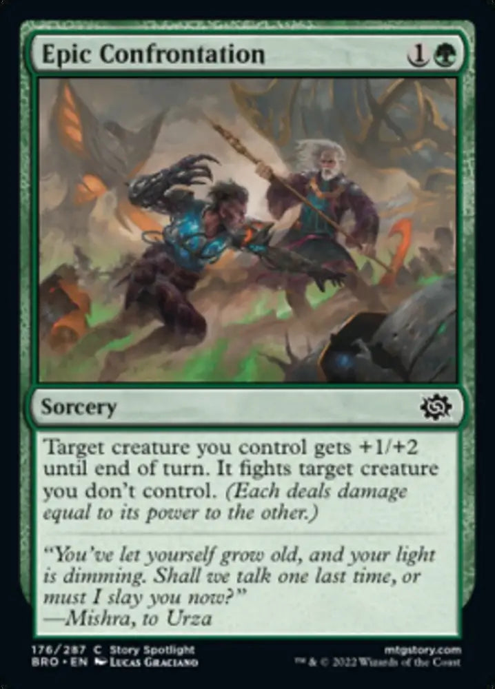 Epic Confrontation [The Brothers’ War] - MTG Single