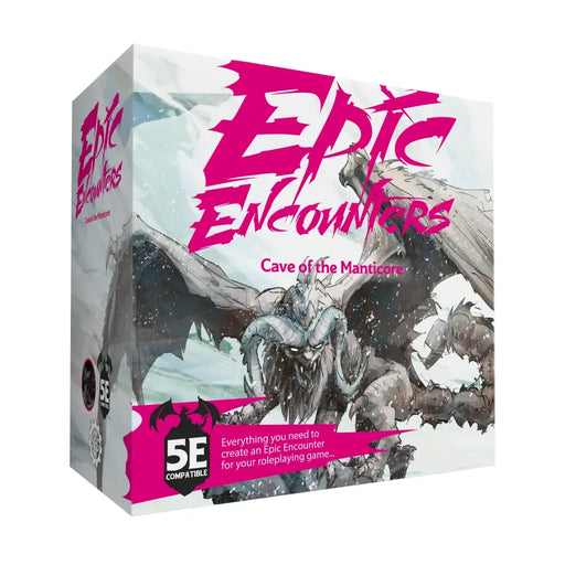 Epic Encounters: Cave of the Manticore (EN) - Role Playing Game