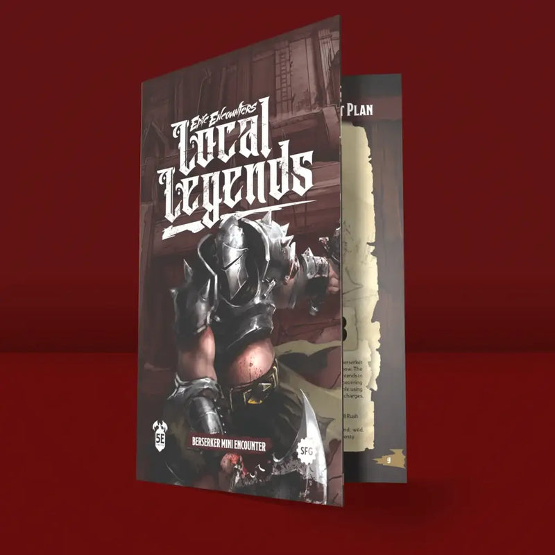 Epic Encounters: Local Legends: Berserker Encounter (EN) - Role Playing Game