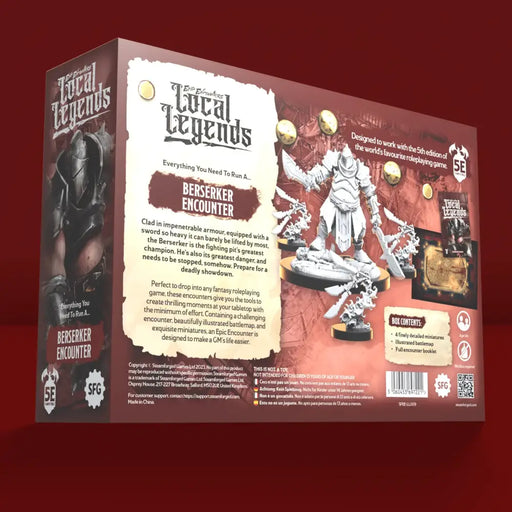 Epic Encounters: Local Legends: Berserker Encounter (EN) - Role Playing Game