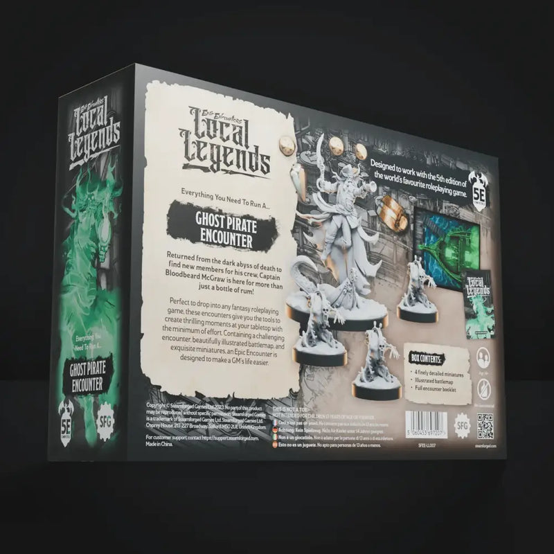 Epic Encounters: Local Legends: Ghost Pirate Encounter (EN) - Role Playing Game