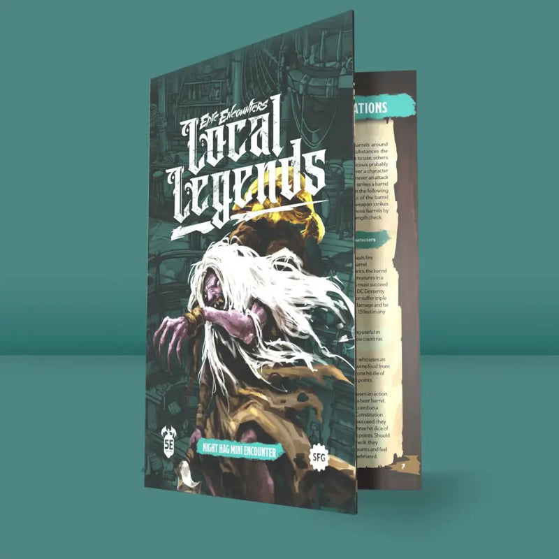 Epic Encounters: Local Legends: Night Hag Encounter (EN) - Role Playing Game