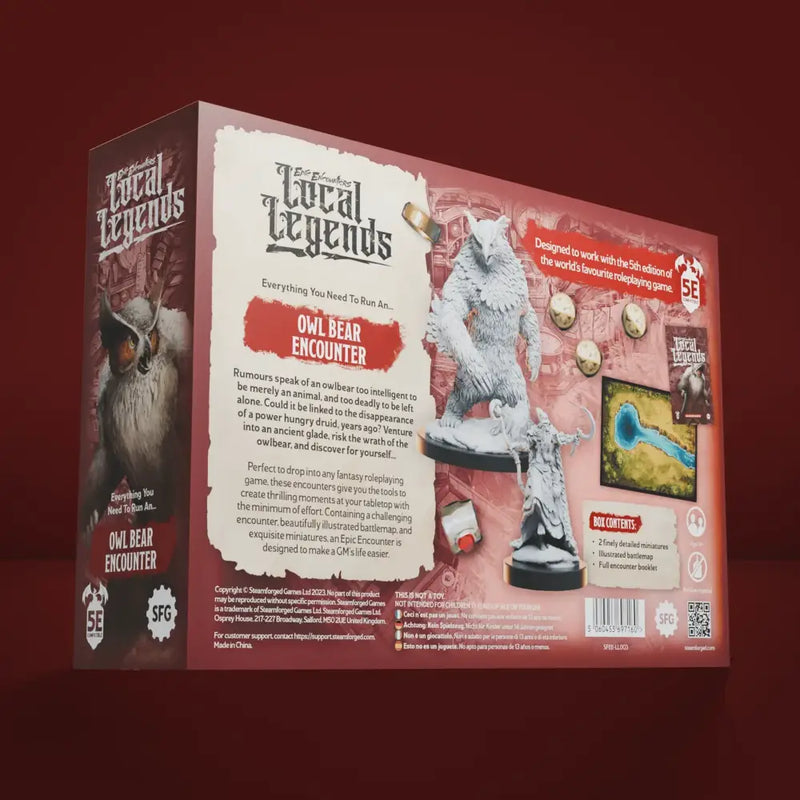 Epic Encounters: Local Legends: Owlbear Encounter (EN) - Role Playing Game
