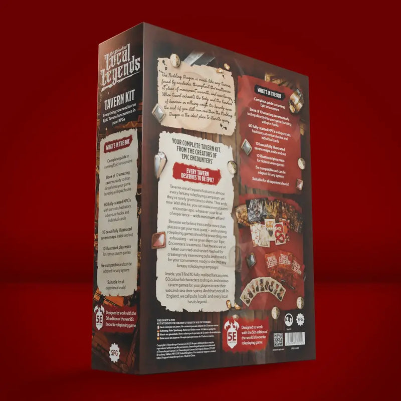Epic Encounters: Local Legends: Tavern Kit Core Set (EN) - Role Playing Game