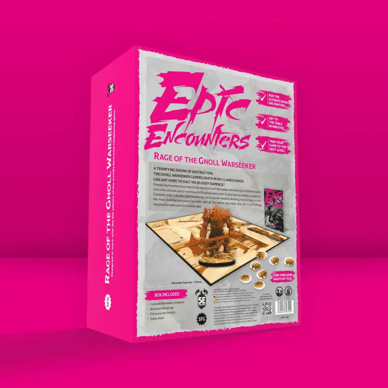 Epic Encounters: Rage of the Gnoll Warseeker (EN) - Role Playing Game