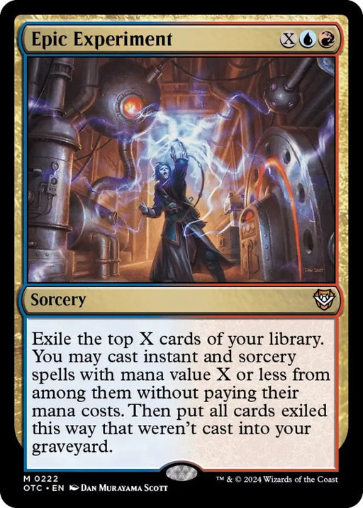 Epic Experiment [Outlaws of Thunder Junction Commander] - MTG Single
