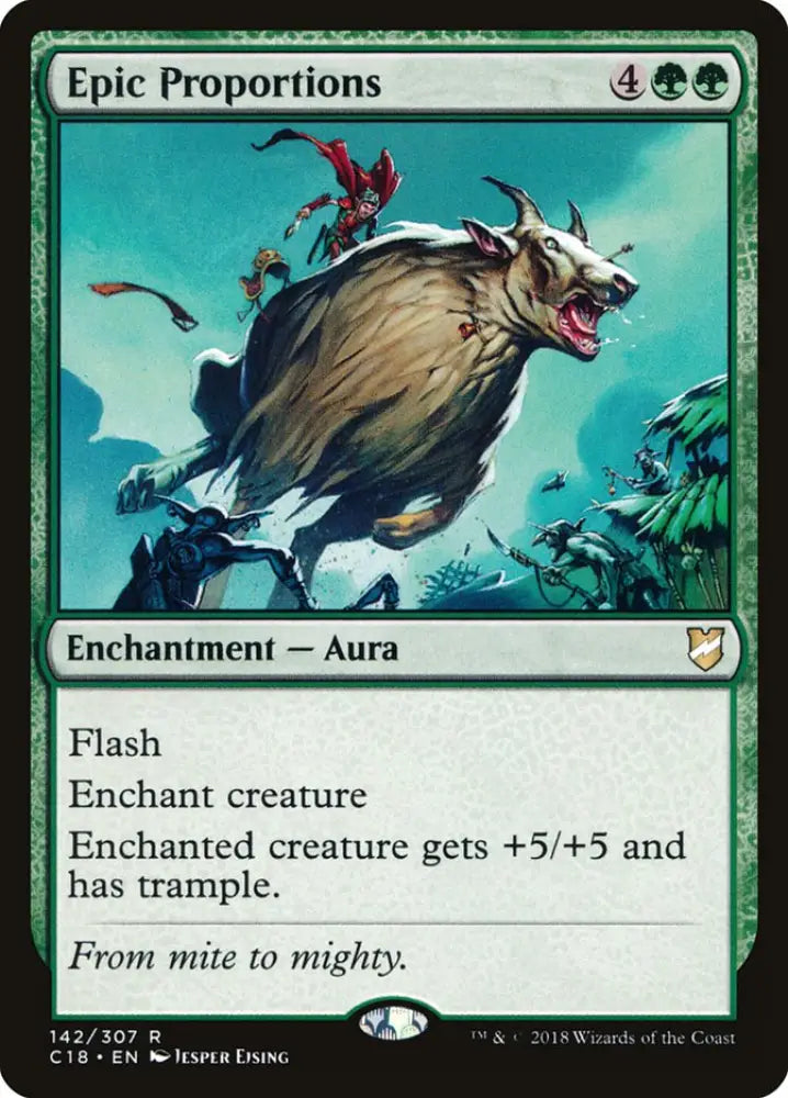 Epic Proportions [Commander 2018] - MTG Single