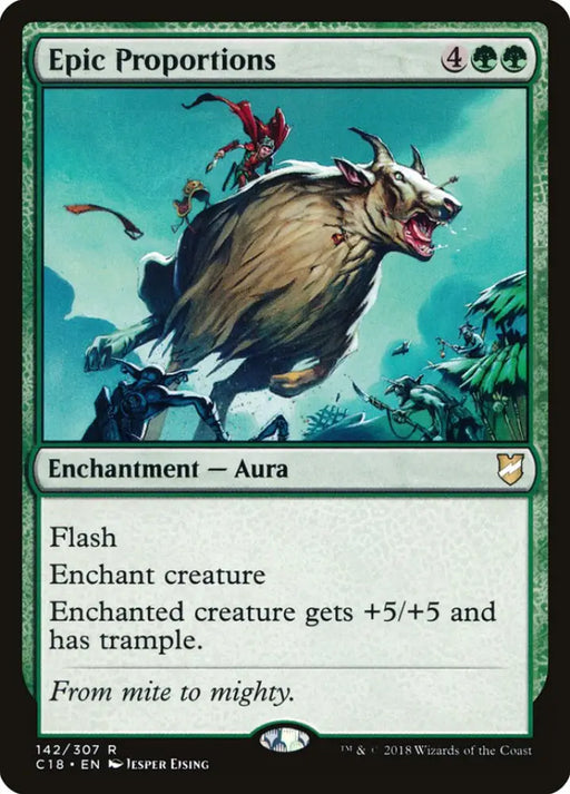 Epic Proportions [Commander 2018] - MTG Single