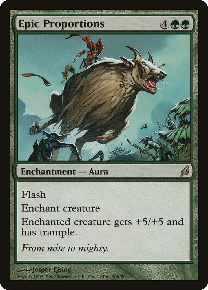 Epic Proportions [Lorwyn] - MTG Single