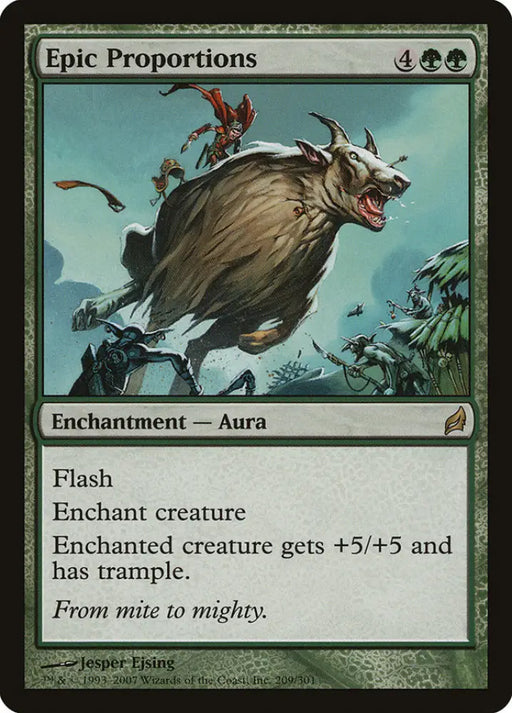 Epic Proportions [Lorwyn] - MTG Single