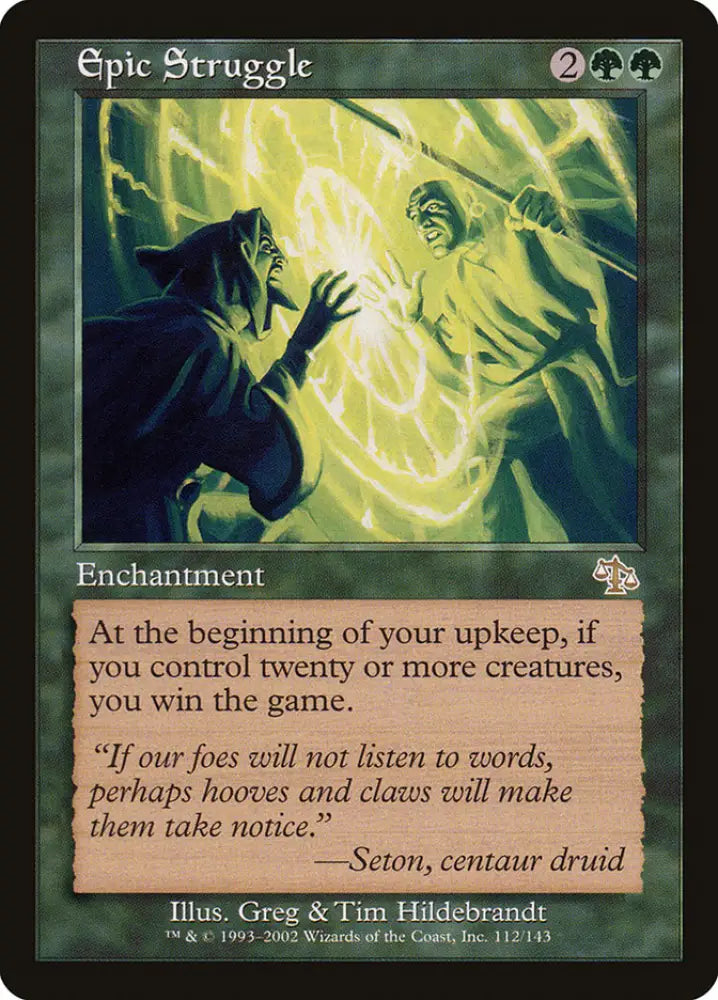 Epic Struggle [Judgment] - MTG Single