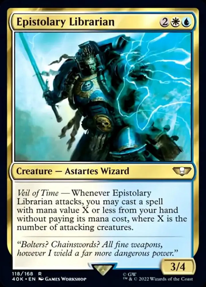 Epistolary Librarian [Warhammer 40,000] - MTG Single