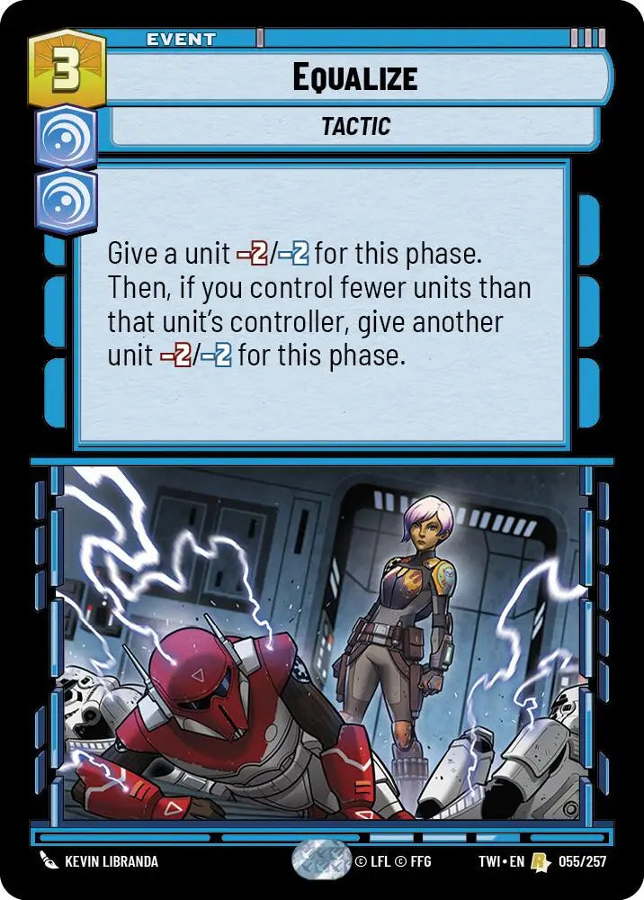 Equalize (055/257) [Twilight of the Republic] - Star Wars: Unlimited Single