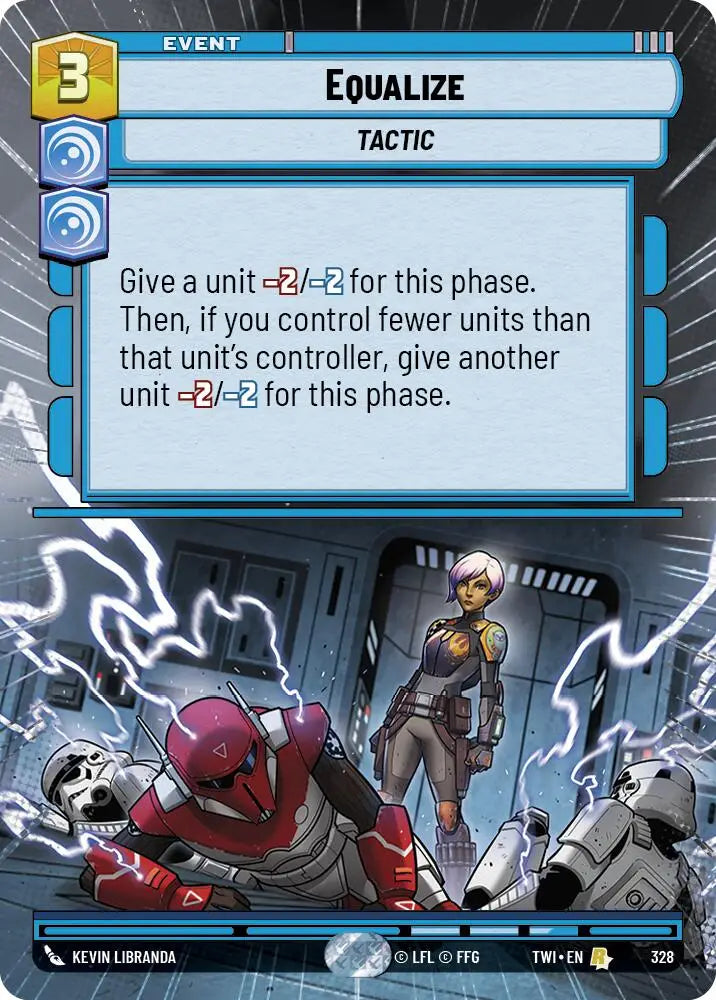 Equalize (Hyperspace) (328) [Twilight of the Republic] - Star Wars: Unlimited Single