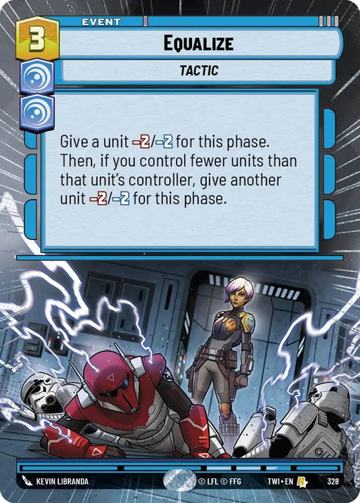 Equalize (Hyperspace) (328) [Twilight of the Republic] - Star Wars: Unlimited Single