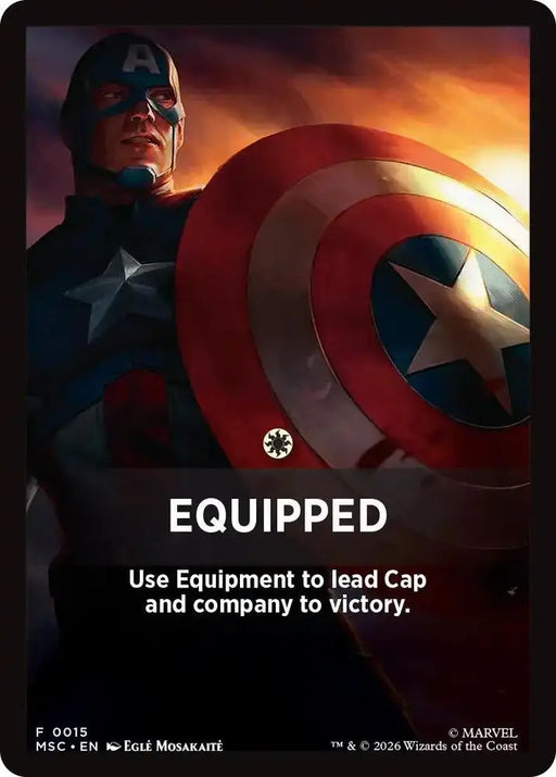 Equipped Theme Card (15) [Marvel Super Heroes Commander]
