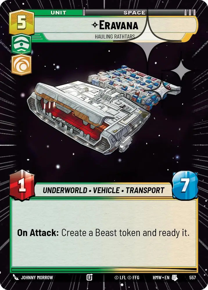 Eravana - Hauling Rathtars (Hyperspace Foil) (557) [Homeworlds]
