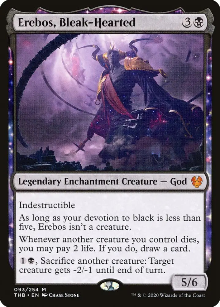 Erebos Bleak-Hearted [Theros Beyond Death] - MTG Single