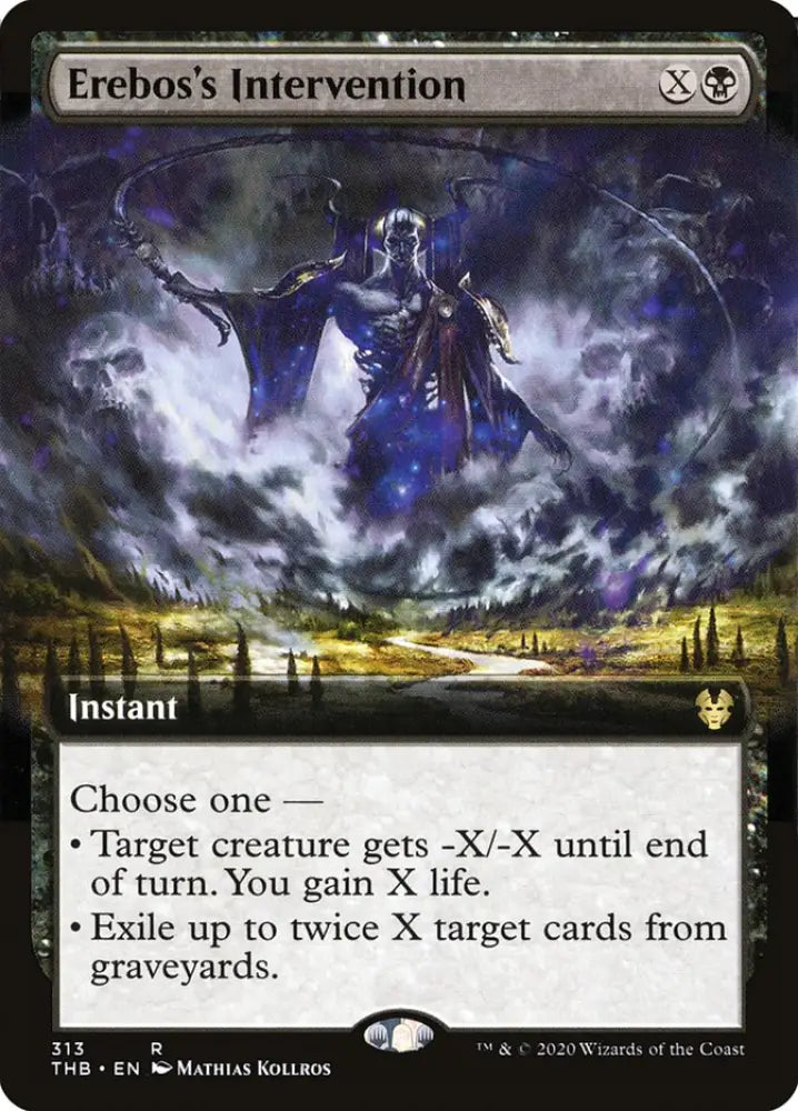 Erebos’s Intervention (Extended Art) [Theros Beyond Death] - MTG Single