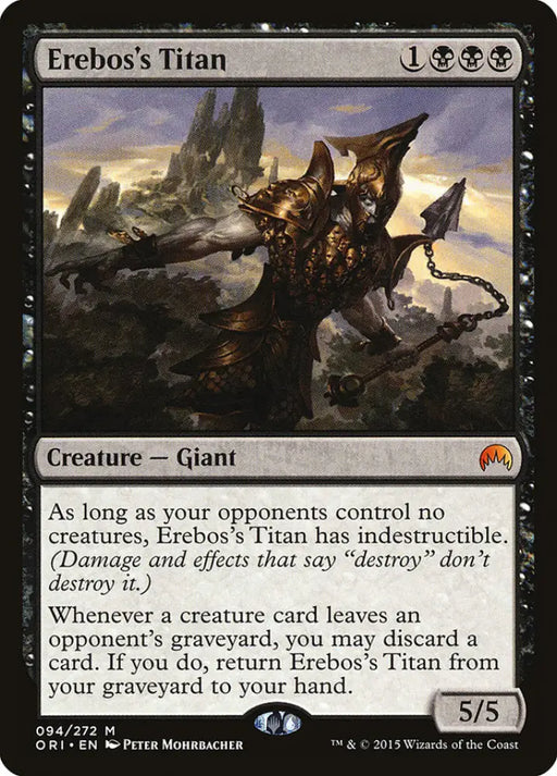 Erebos’s Titan [Magic Origins] - MTG Single