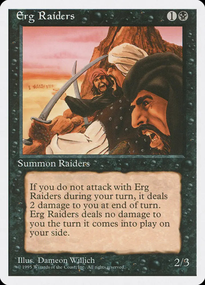 Erg Raiders [Fourth Edition] - MTG Single