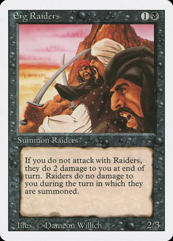 Erg Raiders [Revised Edition] - MTG Single