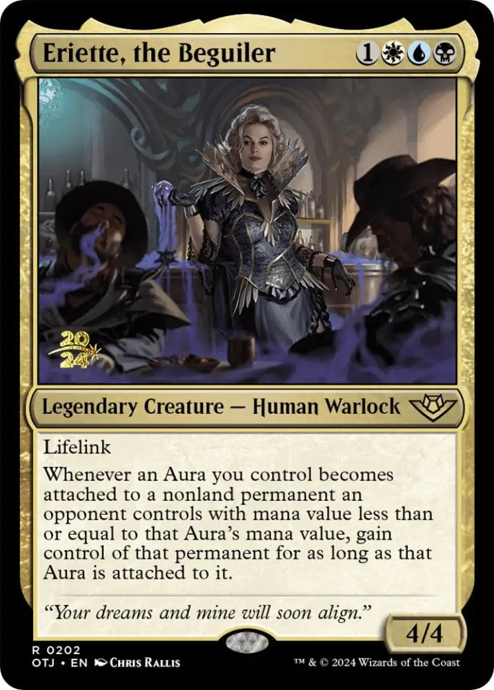 Eriette the Beguiler [Outlaws of Thunder Junction Prerelease Promos] - MTG Single