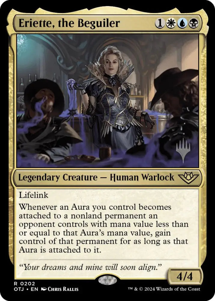 Eriette the Beguiler (Promo Pack) [Outlaws of Thunder Junction Promos] - MTG Single