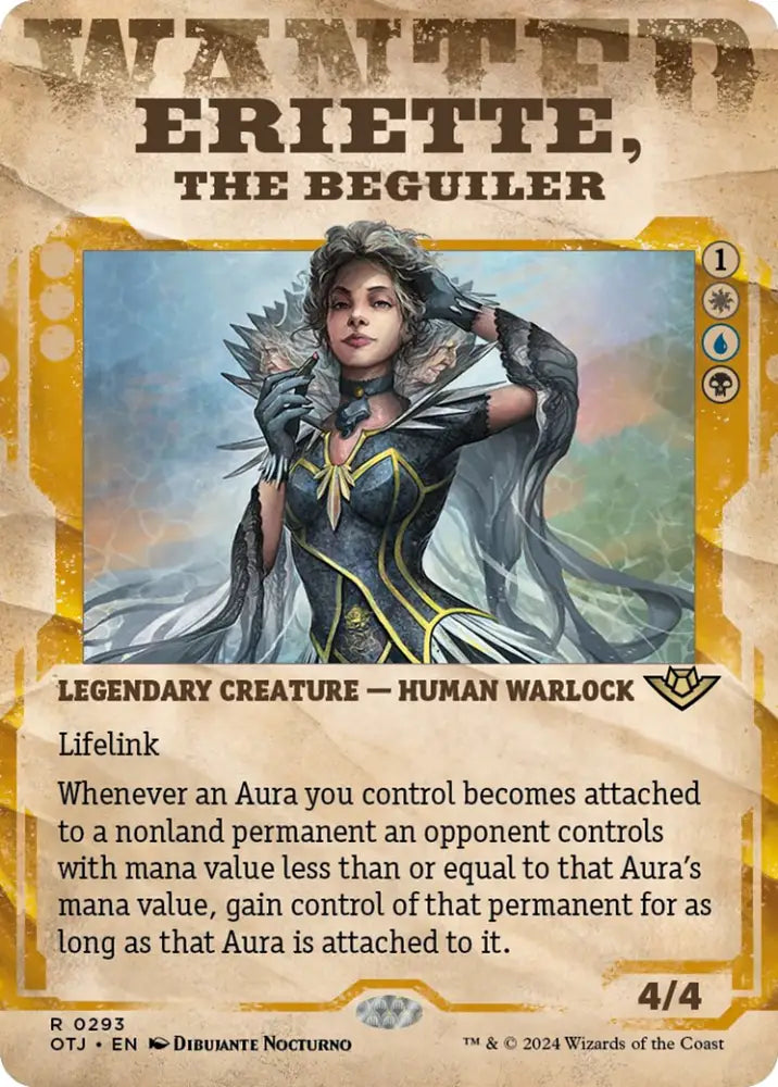 Eriette the Beguiler (Showcase) [Outlaws of Thunder Junction] - MTG Single