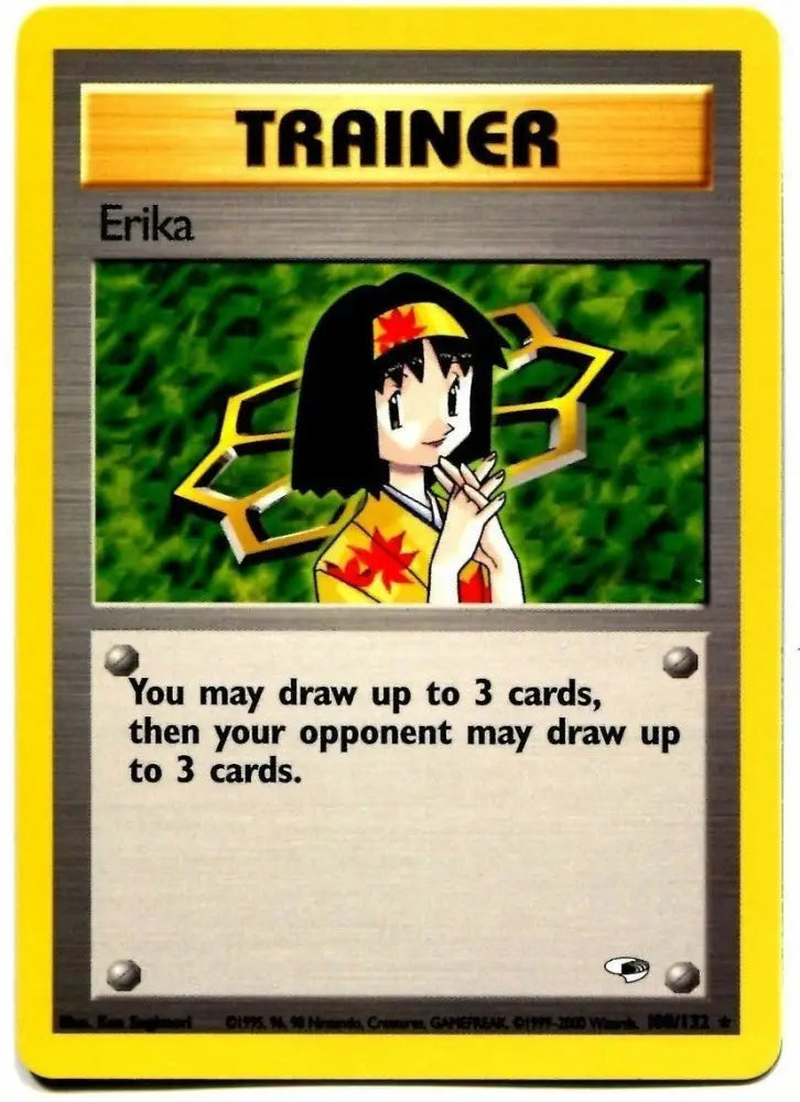 Erika (100/132) [Gym Heroes Unlimited] - Pokemon Single