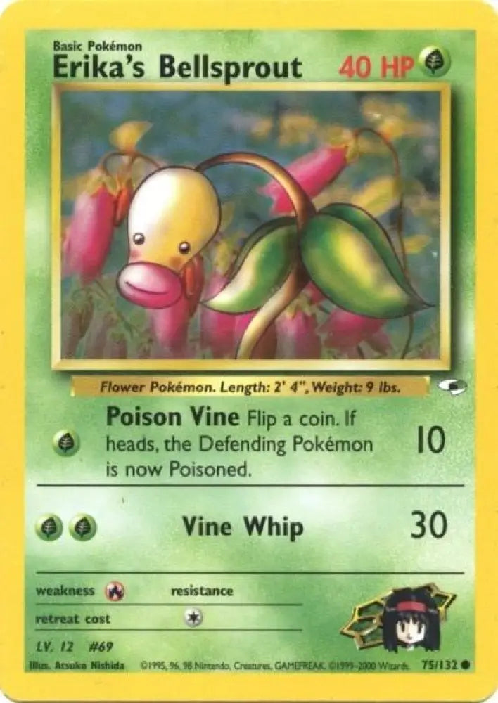 Erika’s Bellsprout (75/132) [Gym Heroes Unlimited] - Pokemon Single