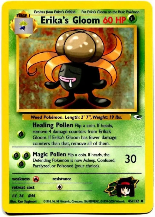 Erika’s Gloom (45/132) [Gym Heroes Unlimited] - Pokemon Single