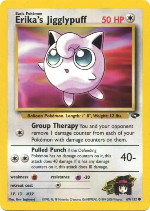 Erika’s Jigglypuff (69/132) [Gym Challenge Unlimited] - Pokemon Single