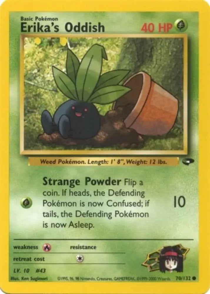 Erika’s Oddish (70/132) [Gym Challenge Unlimited] - Pokemon Single