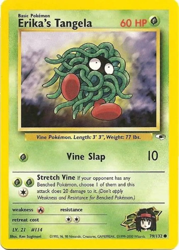 Erika’s Tangela (79/132) [Gym Heroes Unlimited] - Pokemon Single